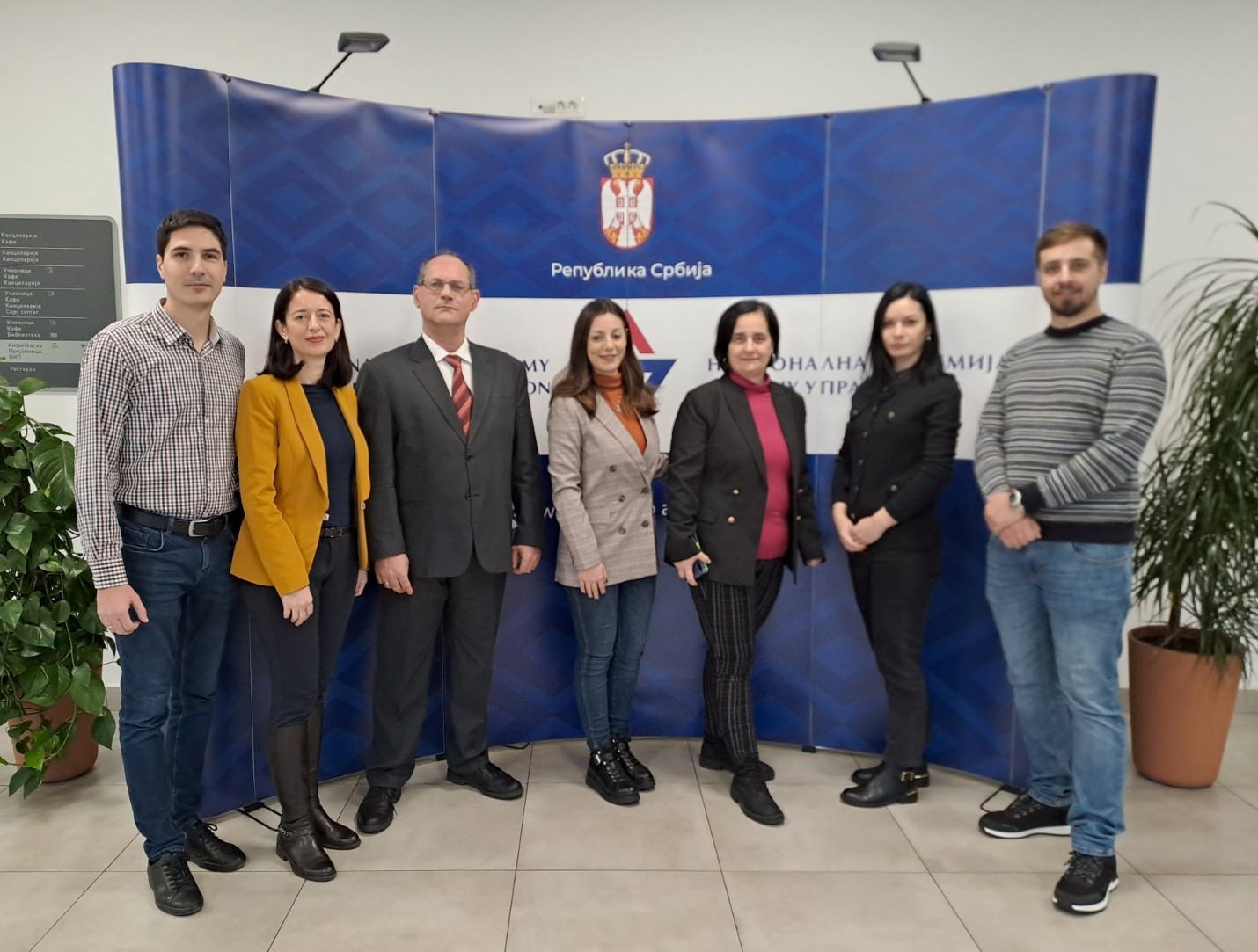 RETURN VISIT OF THE REPRESENTATIVES OF THE ROMANIAN INSTITUTE TO THE ACADEMY